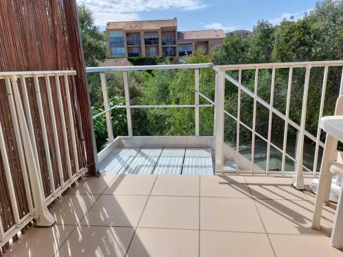Appartement 45m2 climatisé 4 places indépendant dans villa avec piscine