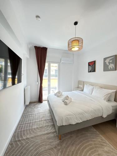 Modern Athens Flat for Work & Leisure