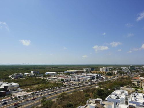Almennt útsýni yfir borgina Cancún eða útsýni yfir borgina eins og það er á hótelinu