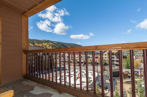 a view from the balcony of a resort at Buffalo Lodge #8392 in Keystone