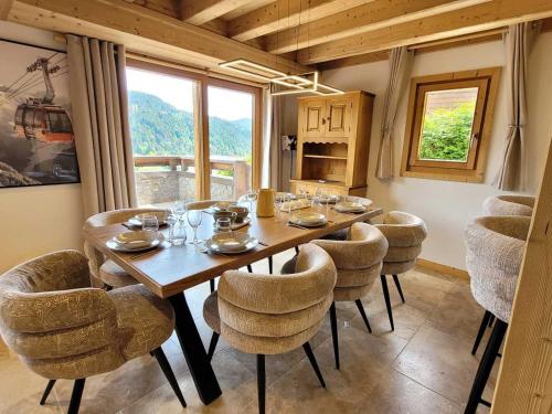 Magnifique chalet 4 chambres aux Gets, vue imprenable