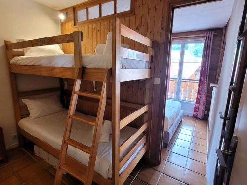 Appartement 2 pièces cabine au centre des Gets, lumineux, classé 3 étoiles