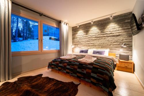 Private luxury 4 bedroom apartment in Flims Waldhaus