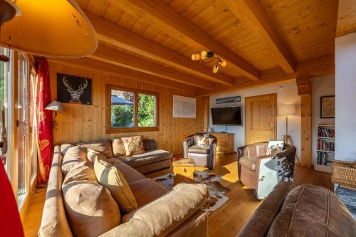 Chalet Vansamis, breathtakinng views & sauna