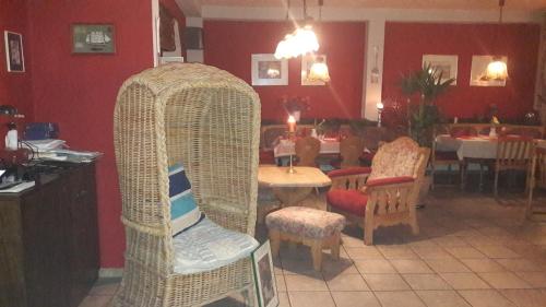 Posezení v ubytování Hotel Lindenhof L1