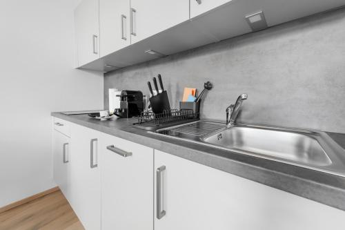 Stylish Studios near Stephansplatz, Kitchen, no Elevator