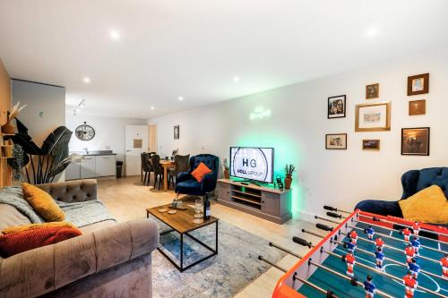 Huge Digbeth Apt Sleeps 8 5bed Free Parking. photo 46