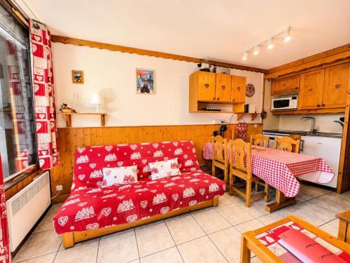 Résidence Villaret - Grand studio 4 personnes aux pieds des pistes, vue montagne. MAE-8891