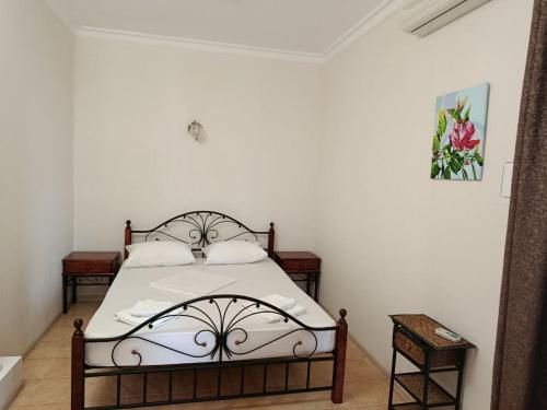 a bedroom with a bed in a room at Sea Cloud Hotel in Zatoka