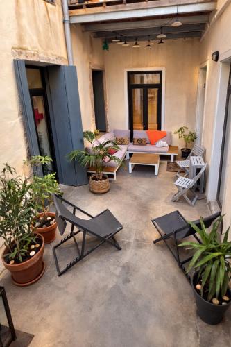 L Appart au cœur de Sète 140m 2 cour idéal famille