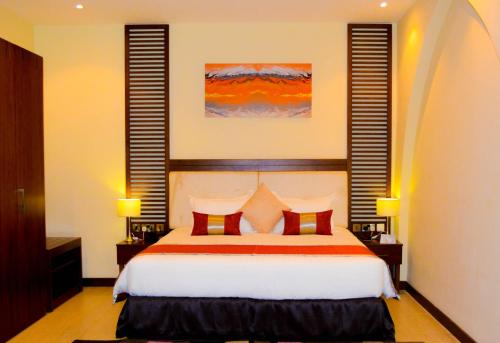 Western Hotel - Madinat Zayedにあるベッド