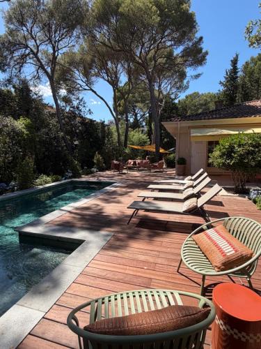 Maison familiale à la plage
