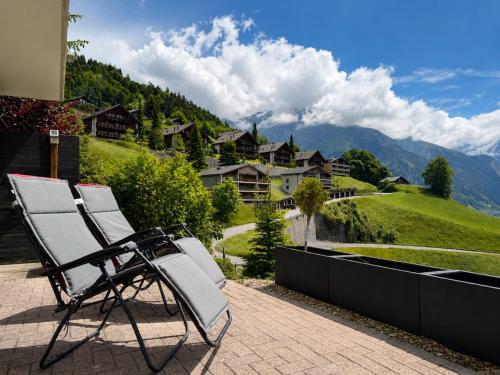 Moderne Wohnung mit sonniger Terrasse, Blick auf die Berge und das Engelbergertal