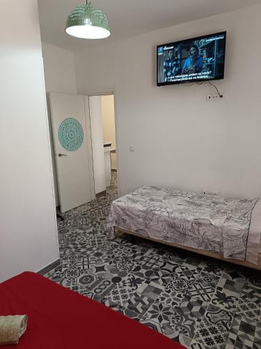 Bali Tropicana One bedroom flat t1 with AC portatil, garden, parking place