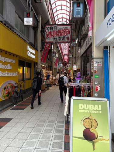 Soleil難波401 1LDK 3min to kuromon market