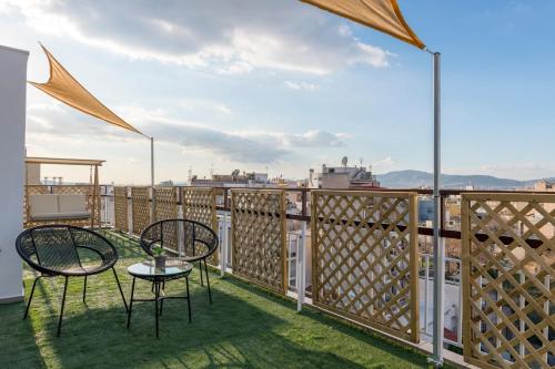 Aether Penthouse - Whirlpool & Acropolis View