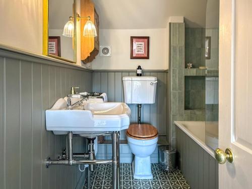 a bathroom with a sink and a toilet at 2 Bed in Tunstead oc-o32203 in Tunstead