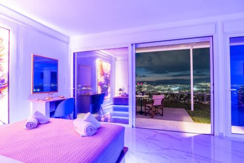 Private Suite with Panoramic Athens View