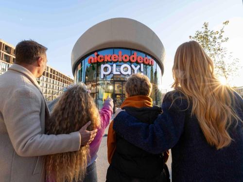 a group of people standing in front of a building at Rixos Tersane Istanbul in Istanbul
