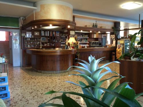 Lounge atau bar di Hotel Marchina