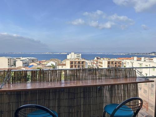 Sea view - Balcony - Beach - Free parking