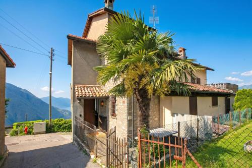 Angelina: Panoramic Lake View House on Monte Brè | Terrace & Balcony - Happy Rentals