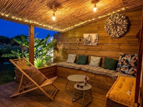Foto Nouveau bungalow privatif classé 3 étoiles ATOUT FRANCE plus espace plein air tropical 1