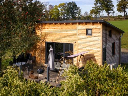 Galeriebild der Unterkunft Tiny House mit Kaminofen & Terrasse direkt an Naturteichen - bis 5 Personen - Für Kurzentschlossene in Großharthau
