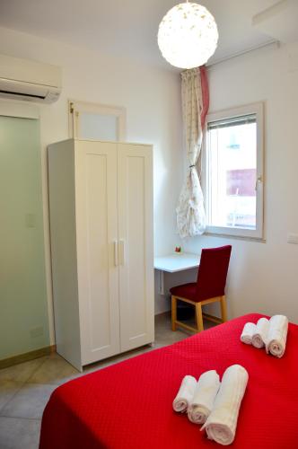Postel nebo postele na pokoji v ubytování Sui tetti b&b