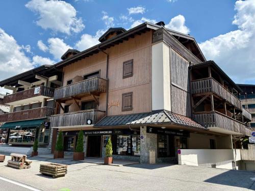 Appartement Centre Les Gets, Balcon, 4/6 Couchages, Parking Inclus, Proche Remontées Mécaniques