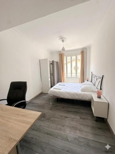 Grand appartement climatisé Marseille Centre