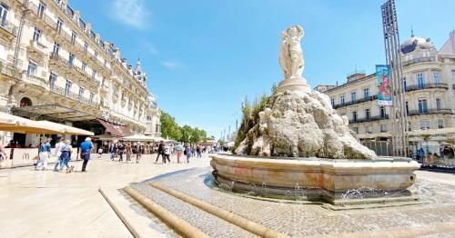 Studio plein centre Montpellier à 5 min de Gare et Place Comedie