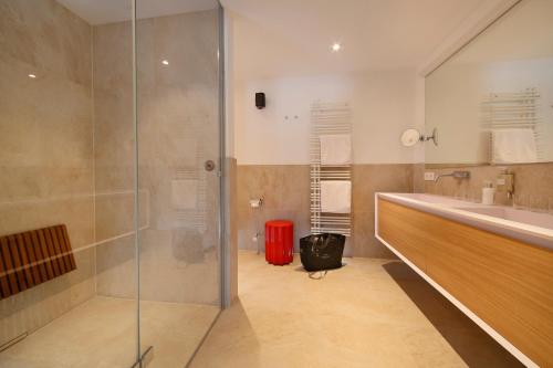 Chalet Hohe Welt - luxury apartmentsにあるバスルーム