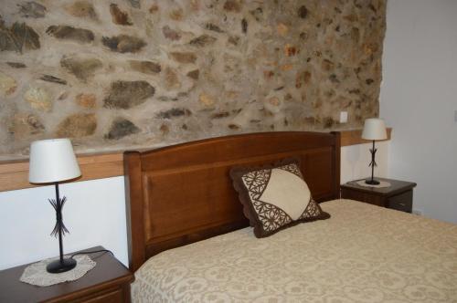 Ένα ή περισσότερα κρεβάτια σε δωμάτιο στο Apimonte Casa do Serra - PN Montesinho
