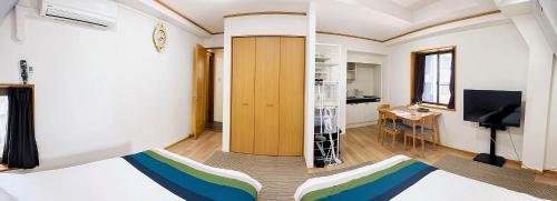 401 1BR Near Namba & Kuromon Free Laundry dryer Melon Home