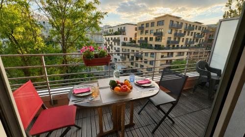 Penthouse vue sur canal et 2 pièces