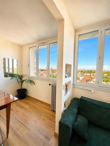 Groovy Suite, Jacuzzi et Clim, T3 métro Saint Cyprien
