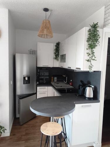 Appartement climatisé 4 pers Résidence Cap Coudalère avec Piscine
