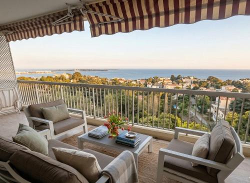 Ocean View Cannes 2-Bed Apt with Pool and Terrace