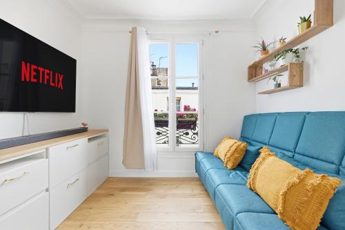 Lovely Montmartre Studio Near Sacré-Cœur