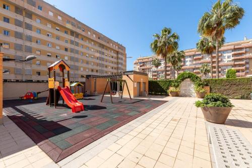 Mar de Calma location Family beach pool and parking