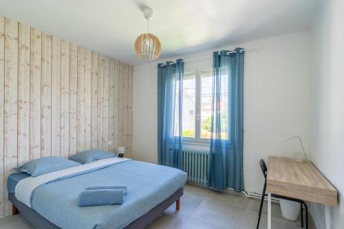 L'Oasis, 3 chambres, climatisation et jardin privé