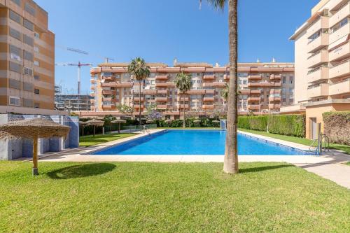 Mar de Calma location Family beach pool and parking