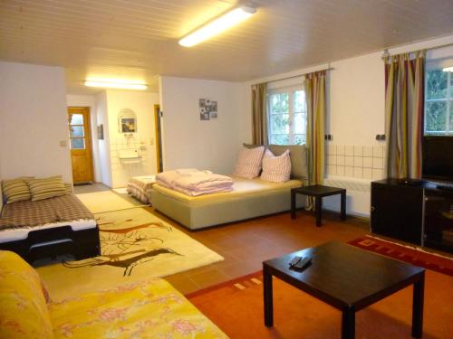 Postel nebo postele na pokoji v ubytování Villa Kükenkamp