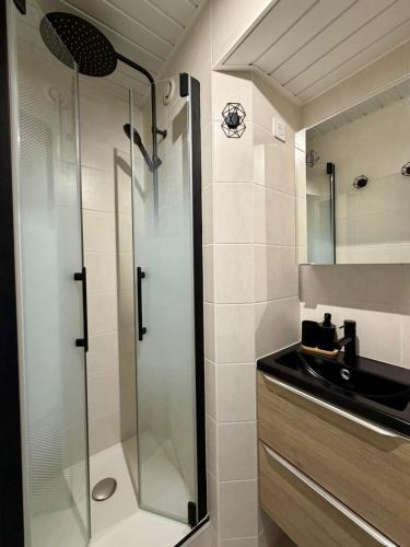 Beach apartment for 4 people - air conditioning - Wi-Fi - parking