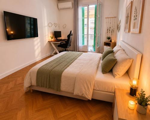 Charmant appartement avec terrasse à 2 min de la plage
