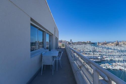Le 7e ciel - Vue exceptionnelle - Vieux-Port - Clim