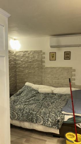 a bedroom with a large bed in a room at Campagna tutta da vivere in Arquata Scrivia