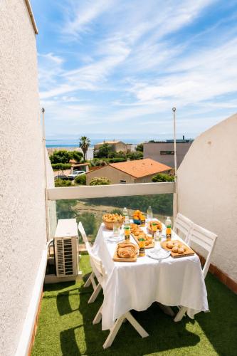 Le Grand Bleu - Vue Mer - Accès Plage - Parking -Clim -Wifi
