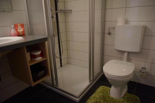 Koupelna v ubytování Apart Landhaus Zangerl